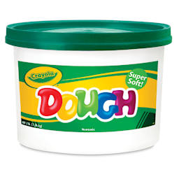 Crayola Dough - 3 lb, Green, front of the packaging