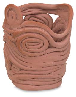 Amaco Mexican Pottery Clay - finished vase example