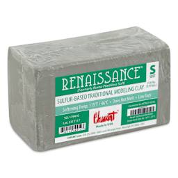 Chavant Renaissance Modeling Clay - 2 lb, Gray-Green, Soft