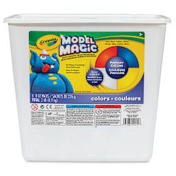 Crayola Model Magic - Assorted Colors, 2 lb Bucket - front of packaging