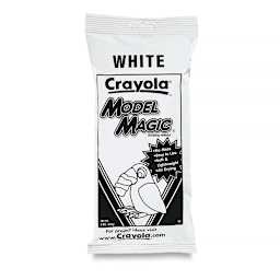 Crayola Model Magic - Value Pack, White, 8 oz, Pkg of 12 - individual clay packet