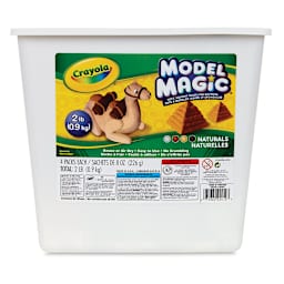Crayola Model Magic - Assorted Naturals, 2 lb Bucket