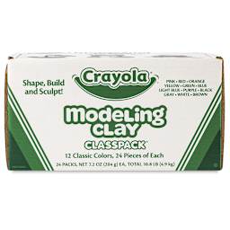 Modeling Clay Classpack, Set of 24-Assorted Colors Outside of Package