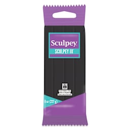Sculpey III - 8 oz, Black