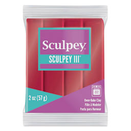 Sculpey III - 2 oz, Deep Red Pearl