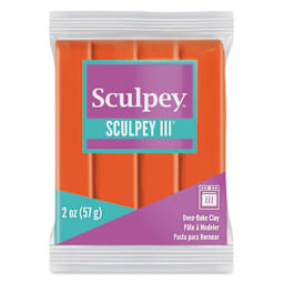 Sculpey III - 2 oz, Just Orange