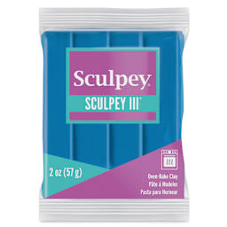 Sculpey III - 2 oz, Turquoise