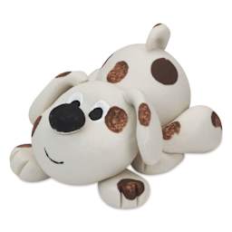 Original Sculpey - Package, 1 lb, White finished dog example