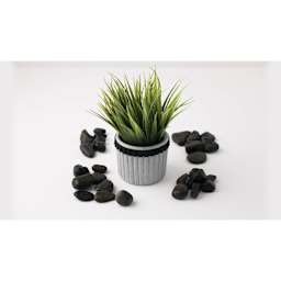 Original Sculpey - Package, 1 lb, Granite finished plant pot made with Sculpey