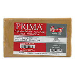 Chavant Prima Plastilina Clay - 2 lb - top view