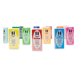 Van Aken Claytoon Modeling Clay available as individual colors.