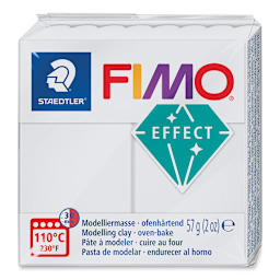 Staedtler Fimo Translucent Effect Polymer Clay - 2 oz, Translucent - front of packaging