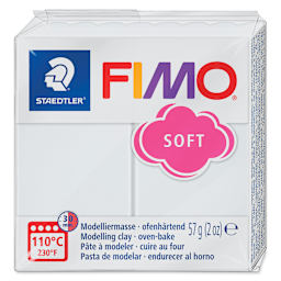 Staedtler Fimo Soft Polymer Clay - 2 oz, White, packaging