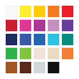 Staedtler Fimo Soft Polymer Clay - Basic Colors, Set of 24, swatches