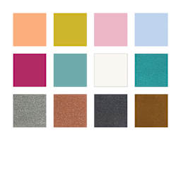 Staedtler Fimo Soft Polymer Clay - Fashion Colors, Set of 12, swatches