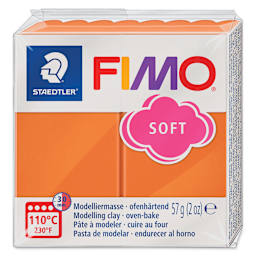 Staedtler Fimo Soft Polymer Clay - 2 oz, Cognac, packaging