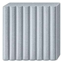 Staedtler Fimo Metallic Effect Polymer Clay - 2 oz, Metallic Silver - out of packaging