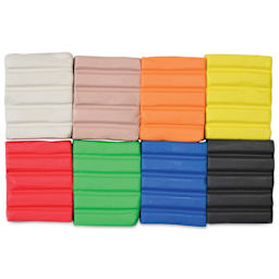 Sculpey Bake Shop Bendy Clay - Set of 8, 2 oz, Assorted