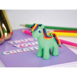 Sculpey Bake Shop Bendy Clay - Set of 8, 2 oz, Assorted finished pony example