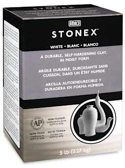 Stonex White Self-Hardening Clay