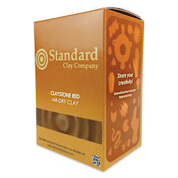 Standard Clay Company 910R Claystone Red Air Dry Clay - 4 lb, Red