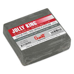 Chavant Jolly King Plasteline - 1 lb - top view, angled