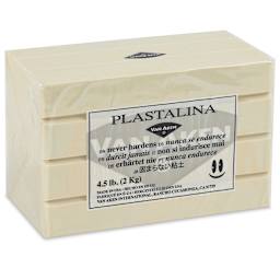 Van Aken Plastalina Modeling Clay - 4.5 lb, Ivory