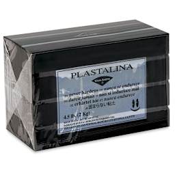 Van Aken Plastalina Modeling Clay - 4.5 lb, Black