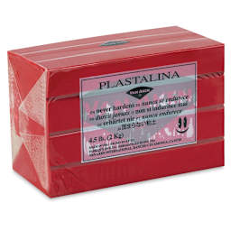 Van Aken Plastalina Modeling Clay - 4.5 lb, Red