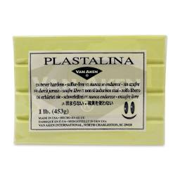 Van Aken Plastalina Modeling Clay - 1 lb, Pastel Yellow - front of packaging