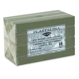Van Aken Plastalina Modeling Clay - 4.5 lb, Gray Green