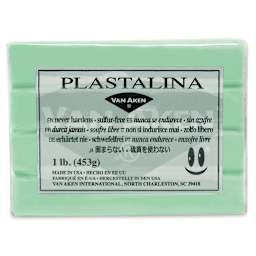 Van Aken Plastalina Modeling Clay - 1 lb, Pastel Green