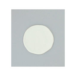 Sculpey UltraLight Clay - Top view of clay pressed flat into a circle 