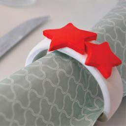 Sio-2 Plus Clay - 2.2 lb, Extra White - finished paper roll band example