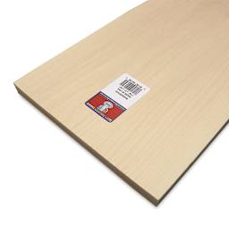 Midwest Products Genuine Basswood Sheets - 1/16" x 8" x 24", 10 Pieces