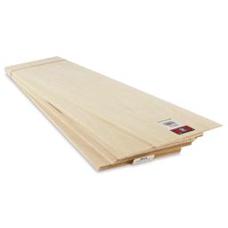 Midwest Products Genuine Basswood Sheets - 3/32" x 6" x 24", 10 Pieces