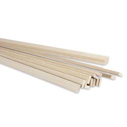 Midwest Products Basswood Strips - 15 Pieces, 3/16" x 1/2" x 24"