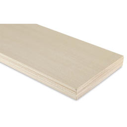 Midwest Products Genuine Basswood Sheet - 10 Sheets, 3/32" x 6" x 36"