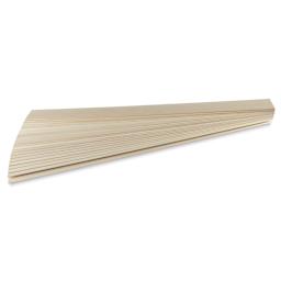 Midwest Products Genuine Basswood Sheet - 20 Sheets, 3/32" x 3" x 36"