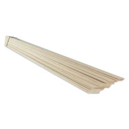 Midwest Products Genuine Basswood Sheets - 1/8" x 2" x 24", 15 Pieces