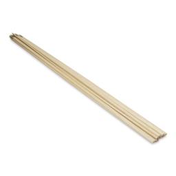 Midwest Products Balsa Wood Strips - 10 Pieces, 3/16" x 3/8" x 36"
