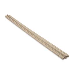 Midwest Products Balsa Wood Strips - 6 Pieces, 3/8" x 3/8" x 36"