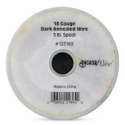 Hillman Dark Annealed Wire - 18 Gauge, 830 ft spool - top view