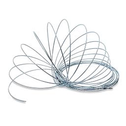 Hillman Coated Aluminum Wire - Loosely coiled wire on surface