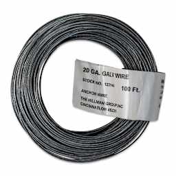 Hillman Galvanized Wire - 20 Gauge, 100 feet
