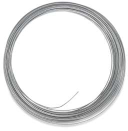 Hillman Galvanized Wire - Front view of looped 100 ft of 16 Gauge Galvanized Wire