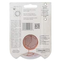 OOK Copper Specialty Wire - 20 Gauge, 50 ft, back of packaging