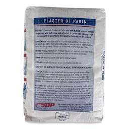 Playbox Plaster of Paris - Bag, 25 lb - back