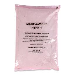 Make-a-Mold Alginate Molding Material - 13 oz (Back of package)