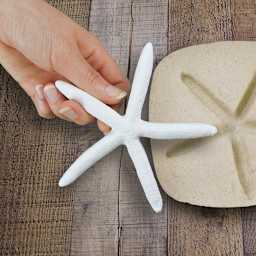 Activa Permastone Casting Compound - 28 oz (Permastone cast being removed from mold)